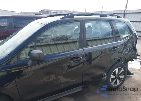 2018 Subaru Forester 2.5I from USA, damaged, VIN JF2SJABC8JH447327